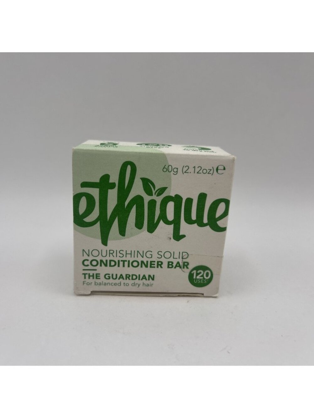 NIB Sealed Ethique Solid Conditioner The Guardian For All Hair 60 G (2.12 Oz)